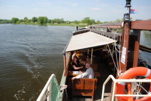 Die Havel wird von Touristen gern genutzt.