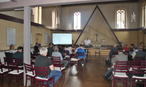 In der Heiliggeistkirche in Wittstock/Dosse trafen sich nach langer Zeit 30 Mitglieder*innen des LPV. © Heiko Strobel