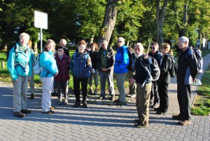 Die Wanderung um den Roofensee wurde vom Präsidenten des Berliner Wanderverbandes, Dr. Wolfgang Pagel höchstpersönlich geführt.