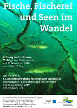 Dialog am Stechlinsee 2019 Poster Einladung zum 8. Dialog am Stechlin