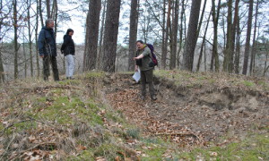 Führung des neuen zertifizierten Natur- und Landschaftsführer Arne Taudt.