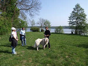 Führung auf der Insel Werder im Gudelacksee