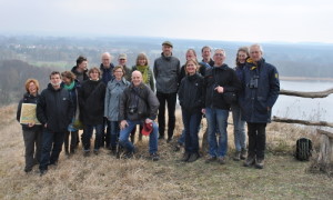 Fachexkursion zum Pimpinellenberg bei Oderberg