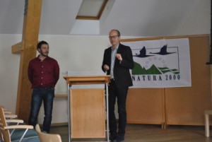 Michael Zauft und Dr. Holger Rößling, die Projektleiter, stellten ihren Abschlußbericht vor.