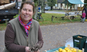 Der Regionalmarkt mit Anbietern aus dem Naturpark ist fester Bestandteil des Apfeltages