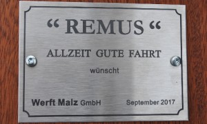 Die Werft Malz GmbH im Landkreis Oberhavel nahm den Umbau vor.