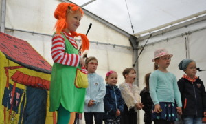 Die Kinder der Naturpark-Kita und -Schule begeisterten mit ihrem Programm.