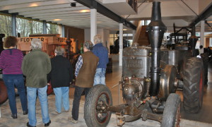 Die historische Landmaschinensammlung begeisterte nicht nur Technik-Fans.