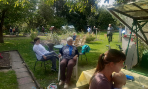 Der Dossegarten als Treffpunkt für Jung und Alt © Foto: Lea Wehde