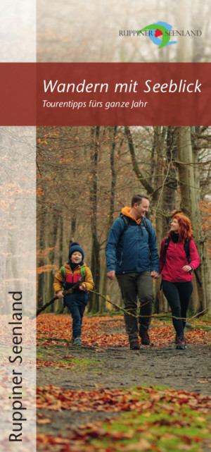 Wanderbroschüre Tourismusverband Ruppiner Seenland e.V. ©Tourismusverband Ruppiner Seenland e.V. (Foto: Julia Nimke)