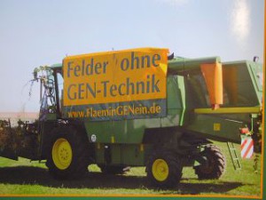 Bauernprotest gegen Gentechnik