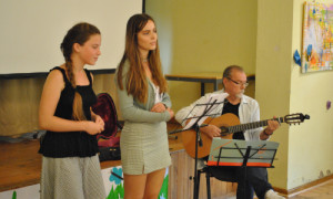 Die Musikgruppe der Kunstschule sorgte für die kulturelle Umrahmung. © Foto: Dr. Mario Schrumpf