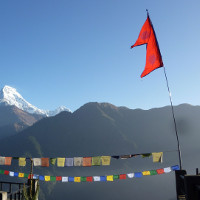 Nepal Bergpanorama