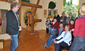 Naturparkleiter Mario Schrumpf begrüßte die Gäste.