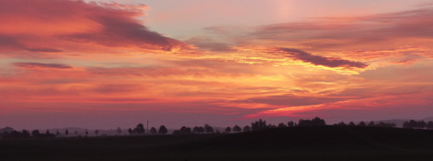 Sonnenuntergang im Naturpark - Copyright: Naturpark Sternberger Seenland