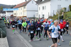 Marathon Läufer klein