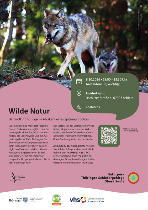 Wilde Natur - Der Wolf in Thüringen