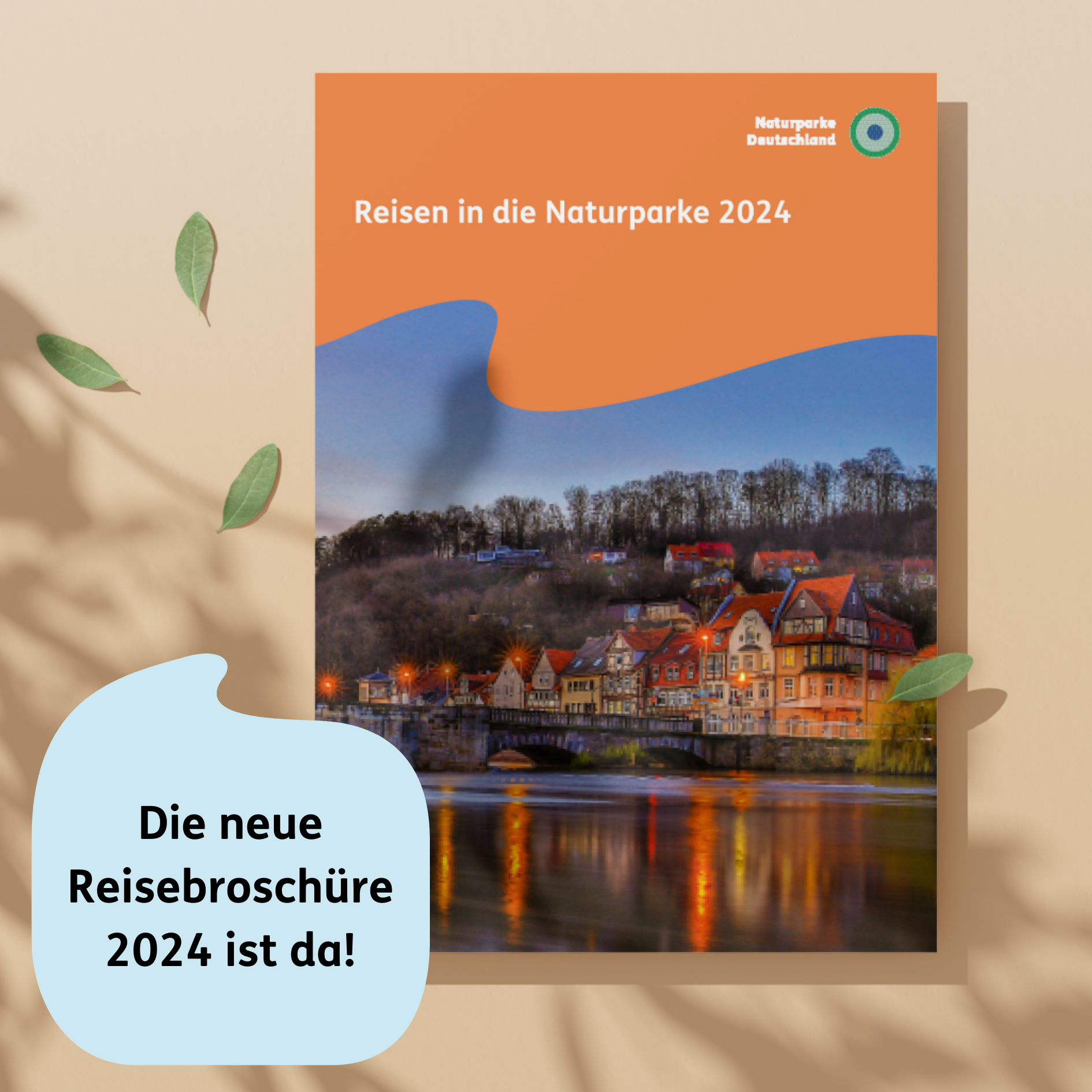 Titelblatt der aktuellen Reisebroschüre des VDN e. V.