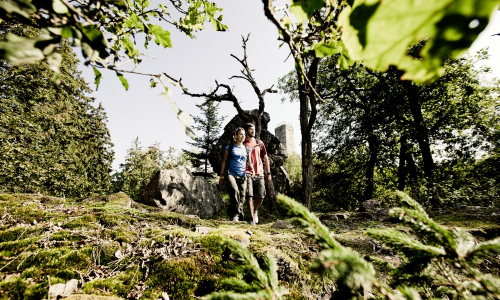 Burgruine Koppenstein - Copyright: Naturpark Soonwald-Nahe Burgruine Koppenstein - Copyright: Naturpark Soonwald-Nahe