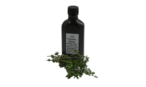Produkt des Monats Februar: Bio Thymian Elixier aus dem Naturpark Westhavelland - Copyright: Naturgenuss GmbH Produkt des Monats Februar: Bio Thymian Elixier aus dem Naturpark Westhavelland - Copyright: Naturgenuss GmbH