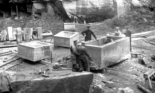 Steinhauer 1933 © Archiv Franz Hofmann und Firma Winterheld