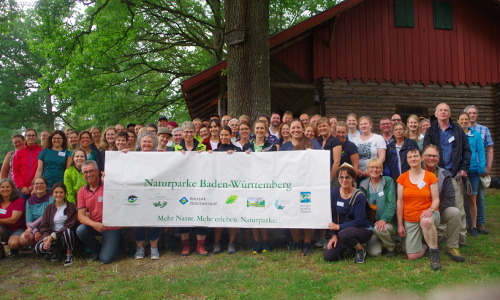 Familientreffen BW Gruppenbildb Familientreffen der badenwürttembergischen Naturparke