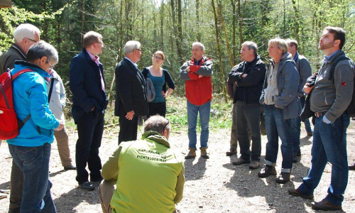 Gedankenaustausch Foto NPHS Daubitz beitrag Nachlese   Naturparkvertreter trafen sich in Malente