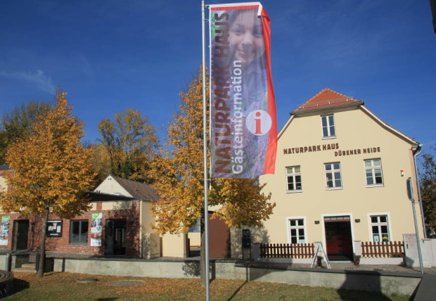 Naturparkhaus im Naturpark Dübener Heide - Copyright: Naturpark Dübener Heide