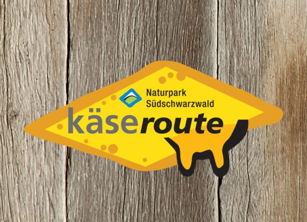 Käseroute_Logo auf Holz