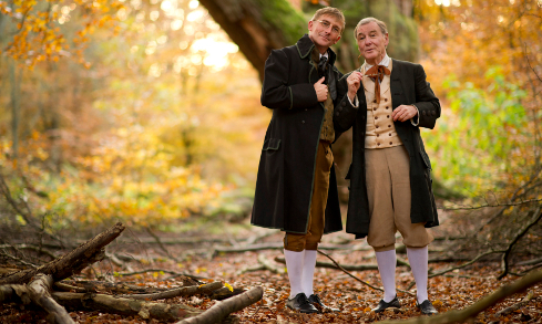 Gebrüder Grimm © Naturpark Habichtswald GrimmHeimat