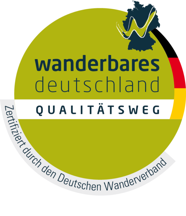 Auszeichnung als "Qualitätsweg". © Deutscher Wanderverband / Wanderbares Deutschland