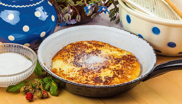 Raachermaad (Reibekuchen aus gekochten Kartoffeln)