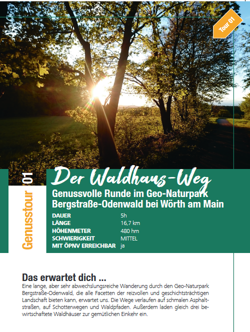 Beispielfoto Tour 1 im Endlich Wildnis Bayern Wanderführer von Kompass und NNL