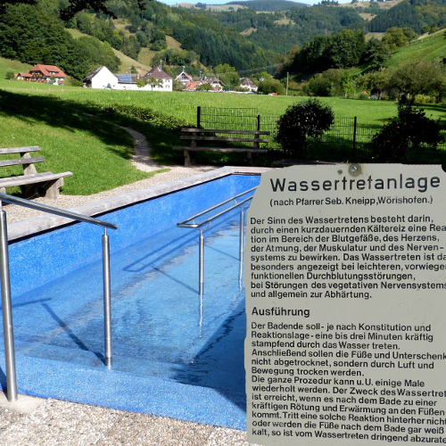 Wassertretanlage im Naturpark Südschwarzwald - Copyright: VDN/A.Krause