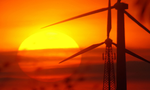 Windenergie und Sonnenenergie © VDN/Gudrun Treuke-Daglioglu